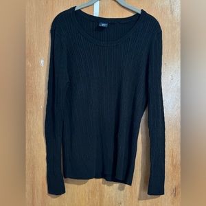 Faded Glory Women’s Black Sweater Size XL
